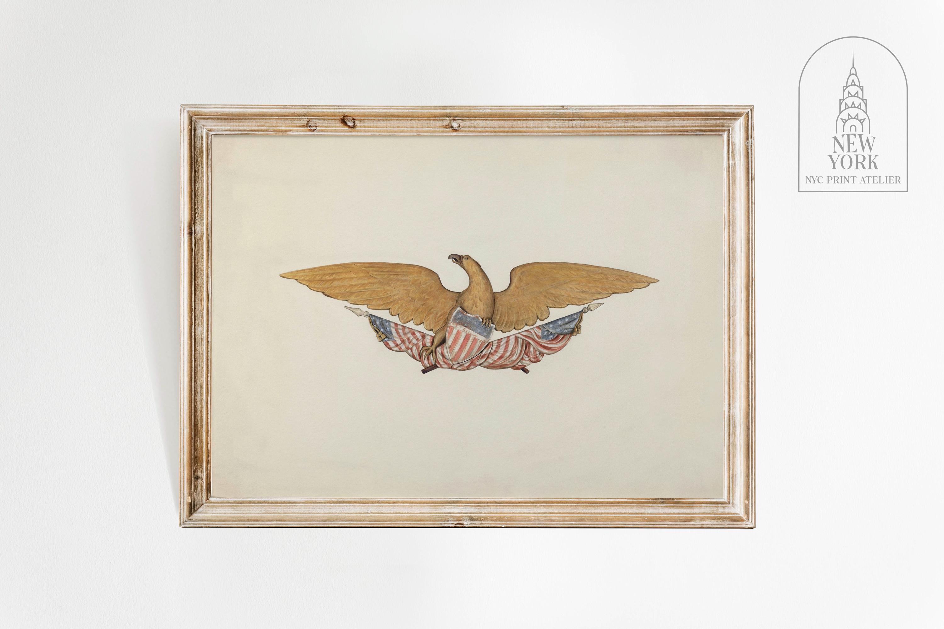 Vintage Eagle Wall Hanging - Etsy