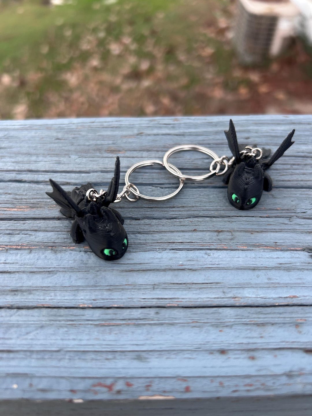 Toothless Diy Keychain Toothless Keychains 2 for 1 - Etsy