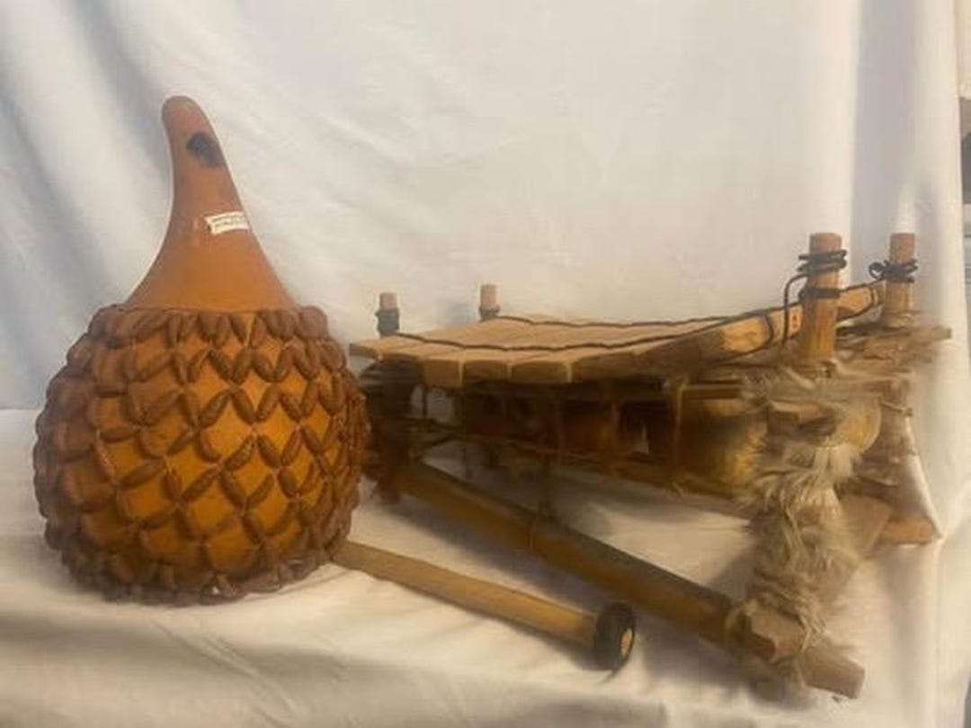 Vintage Handcrafted Musical Instruments From Cameroon African Balafon ...