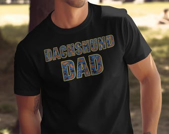 Tax pappa T-shirts, korv hundtröja, doxie älskare gåva, hund pappa kläder, rolig Weiner hundtröja, hundras T-shirt, taxar