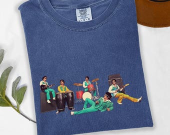 Bruno Mars Inspired Funk Band Shirt – Retro Pop Music Graphic Tee, Vintage Concert Style T-Shirt Sweatshirt Hoodie