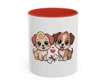 Niedliches Valentinstag Geschenk für Hunde-Liebhaber | Valentinstag Welpen SVG Bundle | Niedliche Welpen Valentine Designs | Hundeliebhaber Valentine