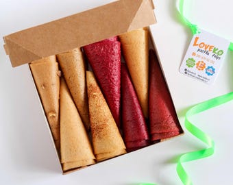 Handgefertigte Vegan Fruit Leather Variety Pack, ohne Zuckerzusatz