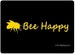 Bee Happy Car Window Decal Car Sticker Bumper Sticker We love bees 