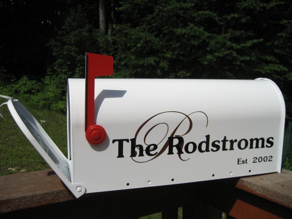 Custom Wedding Card Mailbox Wedding Card Box Monogrammed Etsy