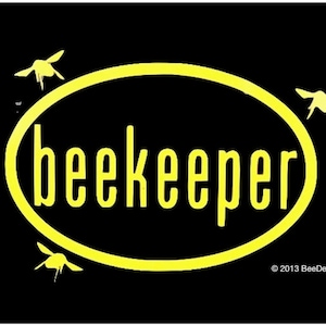 Beekeeping Sticker Beekeeper Euro Car Sticker Bee Sticker Vinyl Decal