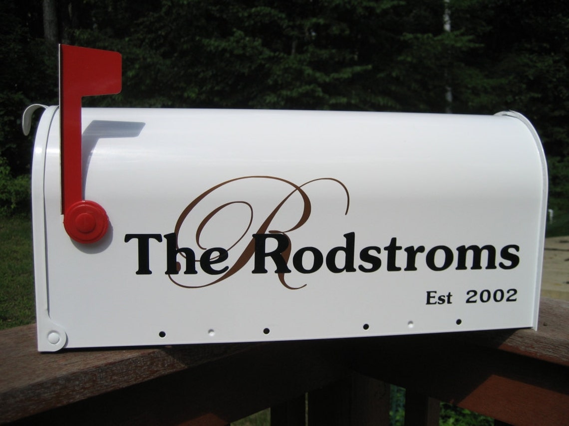 Custom Wedding Card Mailbox Wedding Card Box Monogrammed Etsy