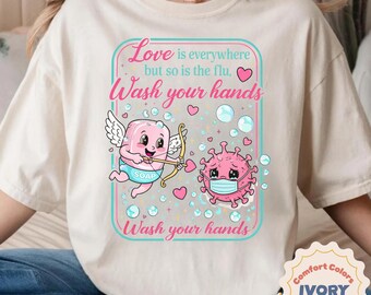 Wash Your Hands Sweatshirt, Funny Hygiene Nurse Gift