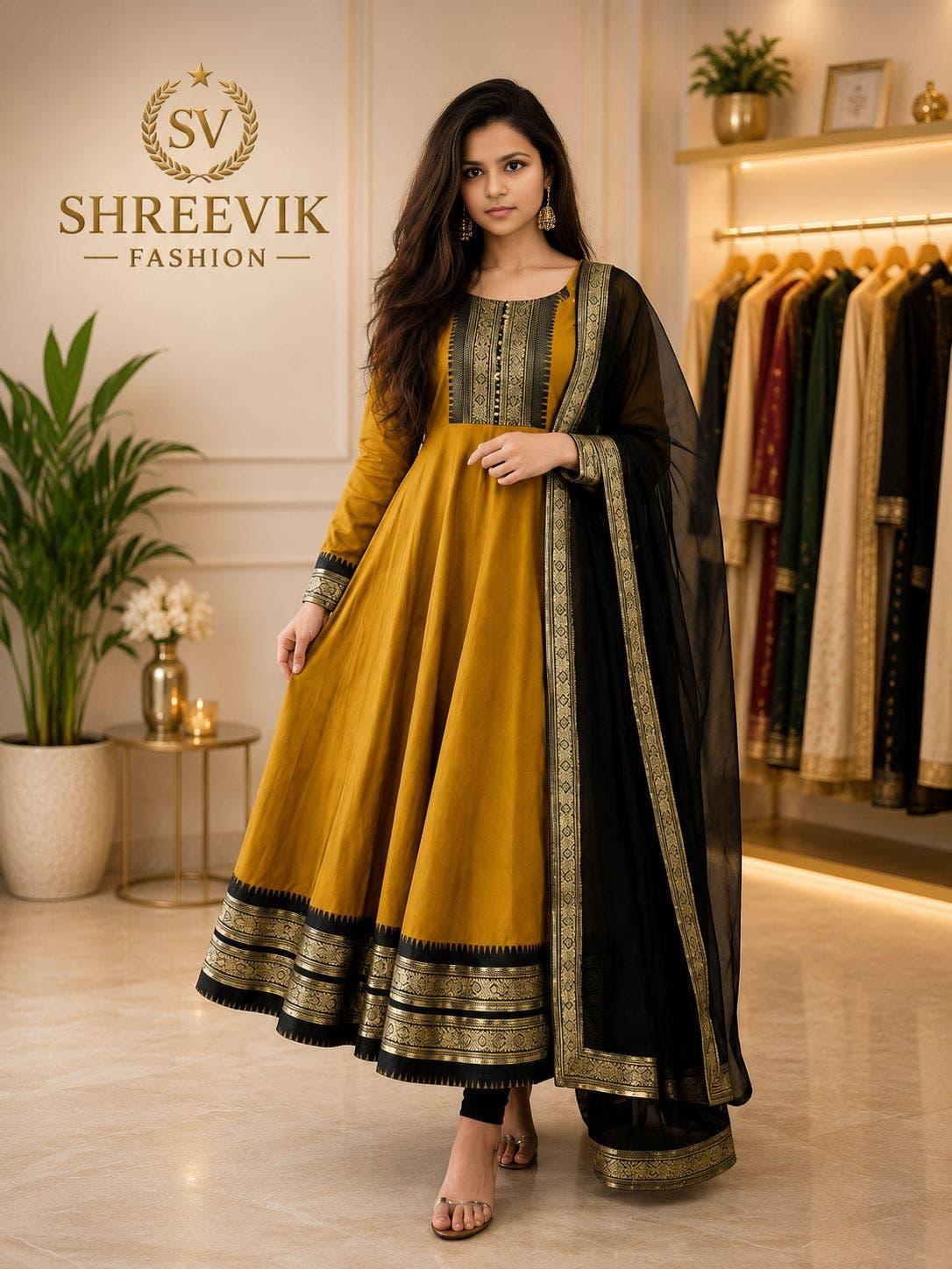 fashion anarkali dresses Buy Designer Ivory Anarkali Gown – Palkhi Fashion Houston Pastel Pistachio / 40 main image 1