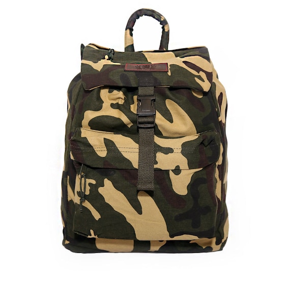 Camo Backpack Etsy
