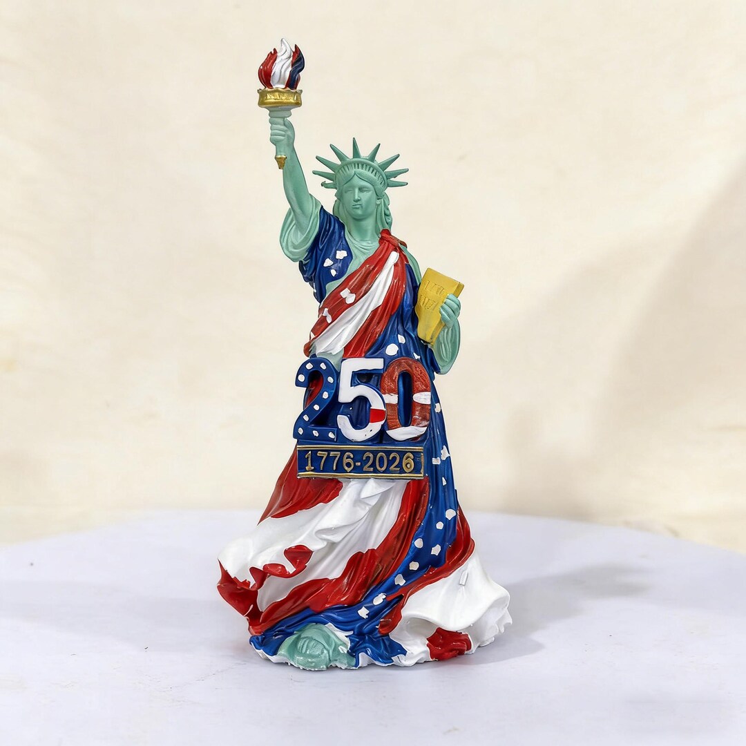 Statue of Liberty 250th Anniversary Ornament | 3D Patriotic Resin ...