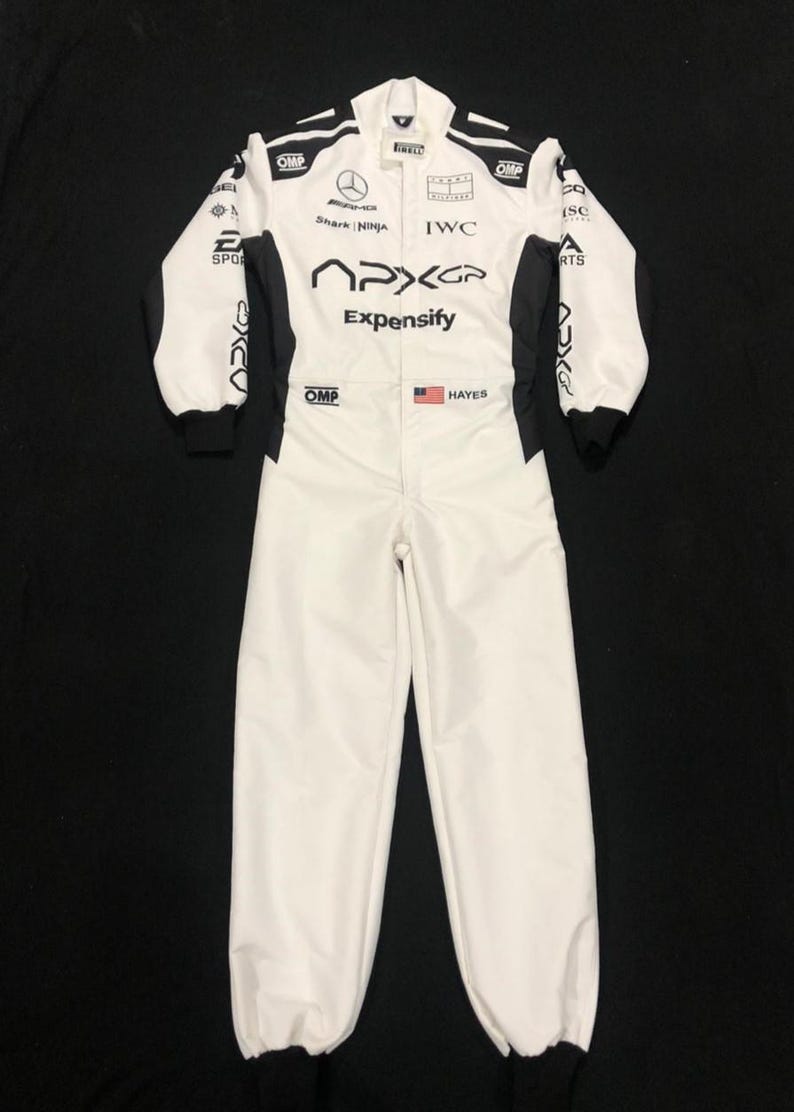 Brad Pitt 2025 APX GP Hayes F1 Movie Racing Suit
