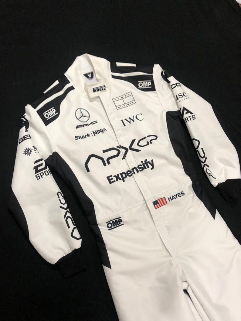 Brad Pitt 2025 APX GP Hayes F1 Movie Racing Suit