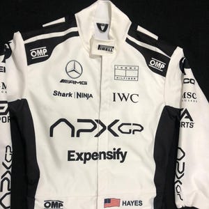 Brad Pitt 2025 APX GP Hayes F1 Movie Racing Suit