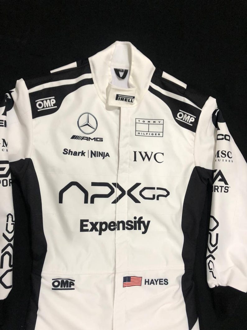 Brad Pitt 2025 APX GP Hayes F1 Movie Racing Suit