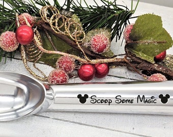 Scoop Some Magic Mickey Ears Ice Cream Scoop, Mickey Mouse, Christmas Gift,  Housewarming, Engagement,  Wedding Gift Stocking Stuffer