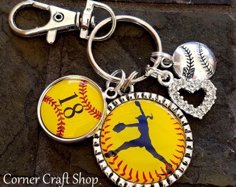 girls softball etsy