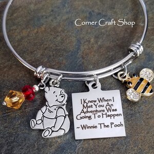 Pooh bear shop bracelet