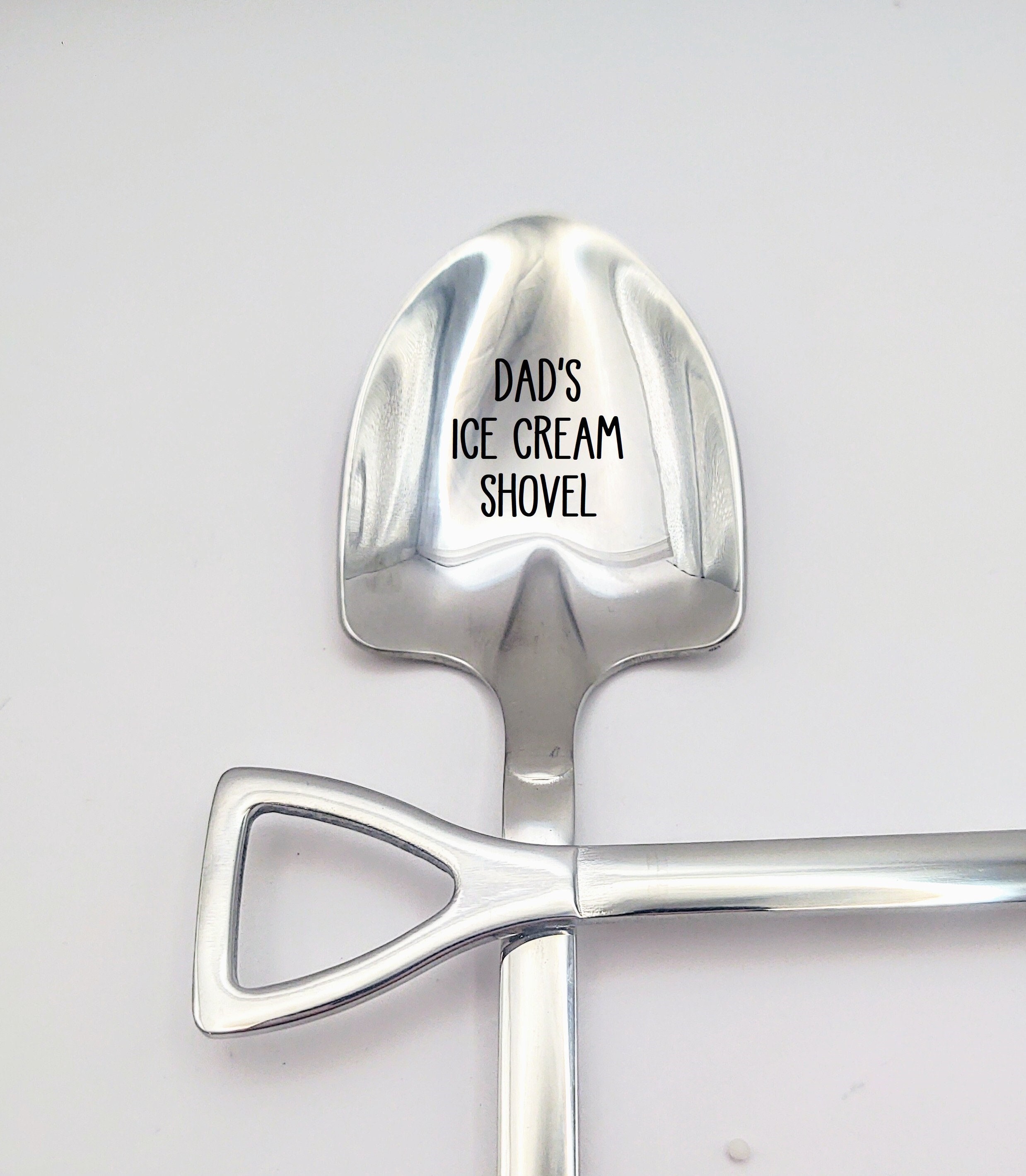 Daddy's Ice Cream Shovel Spoon, Birthday, Father's Day Christmas Stocking  Stuffer Custom Spoon Gift Grandpa Dad Gramps Pops Papa Funny Gift 