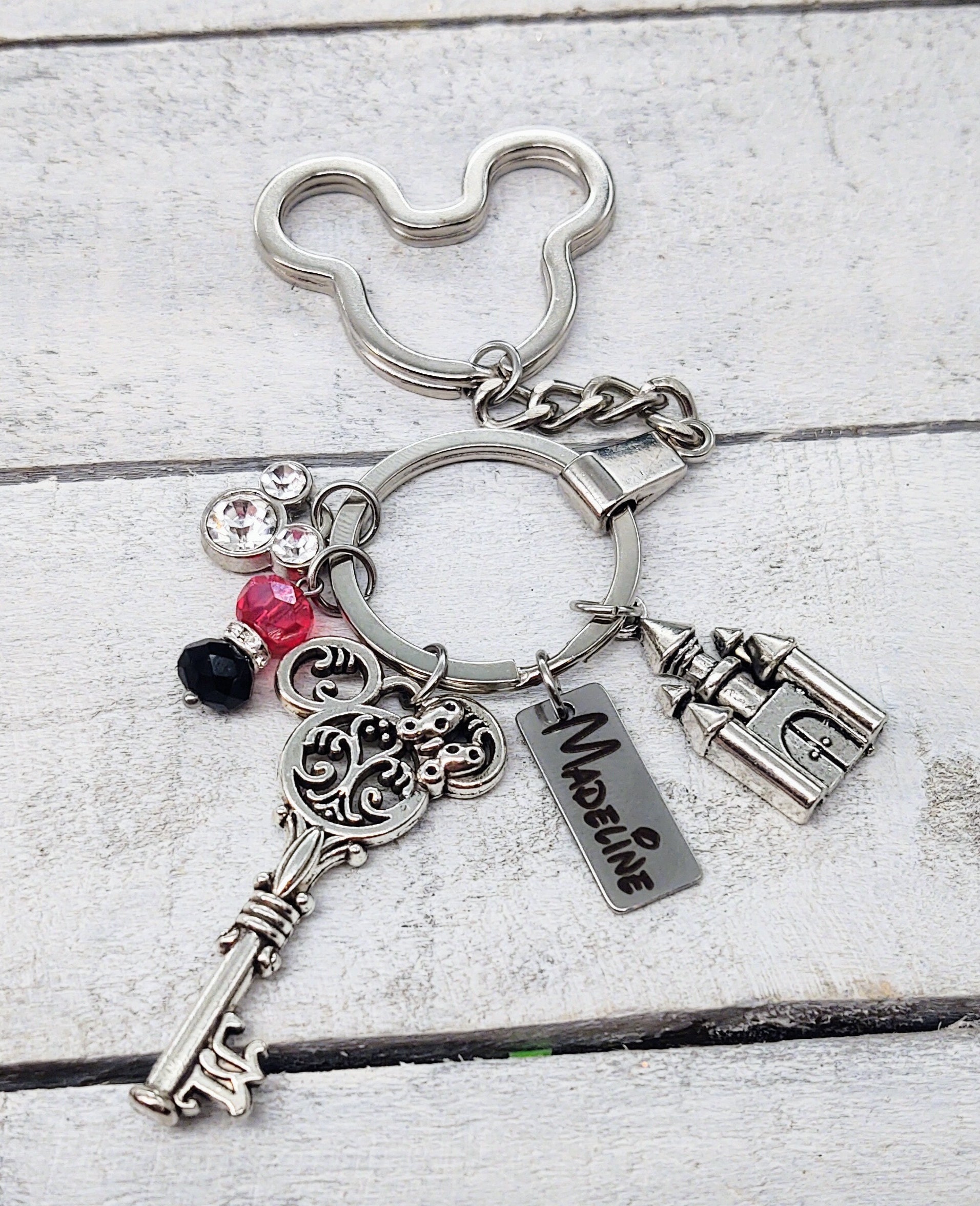 Louis Vuitton Repurposed Mickey Mouse Keychain Pink - $38 - From Hawaii Love