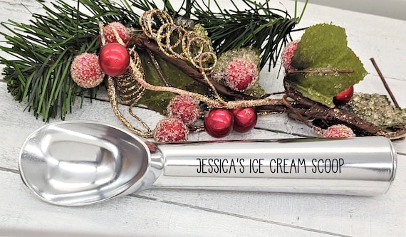 Personalized Ice Cream Scoop, Engraved Ice Cream Scoop