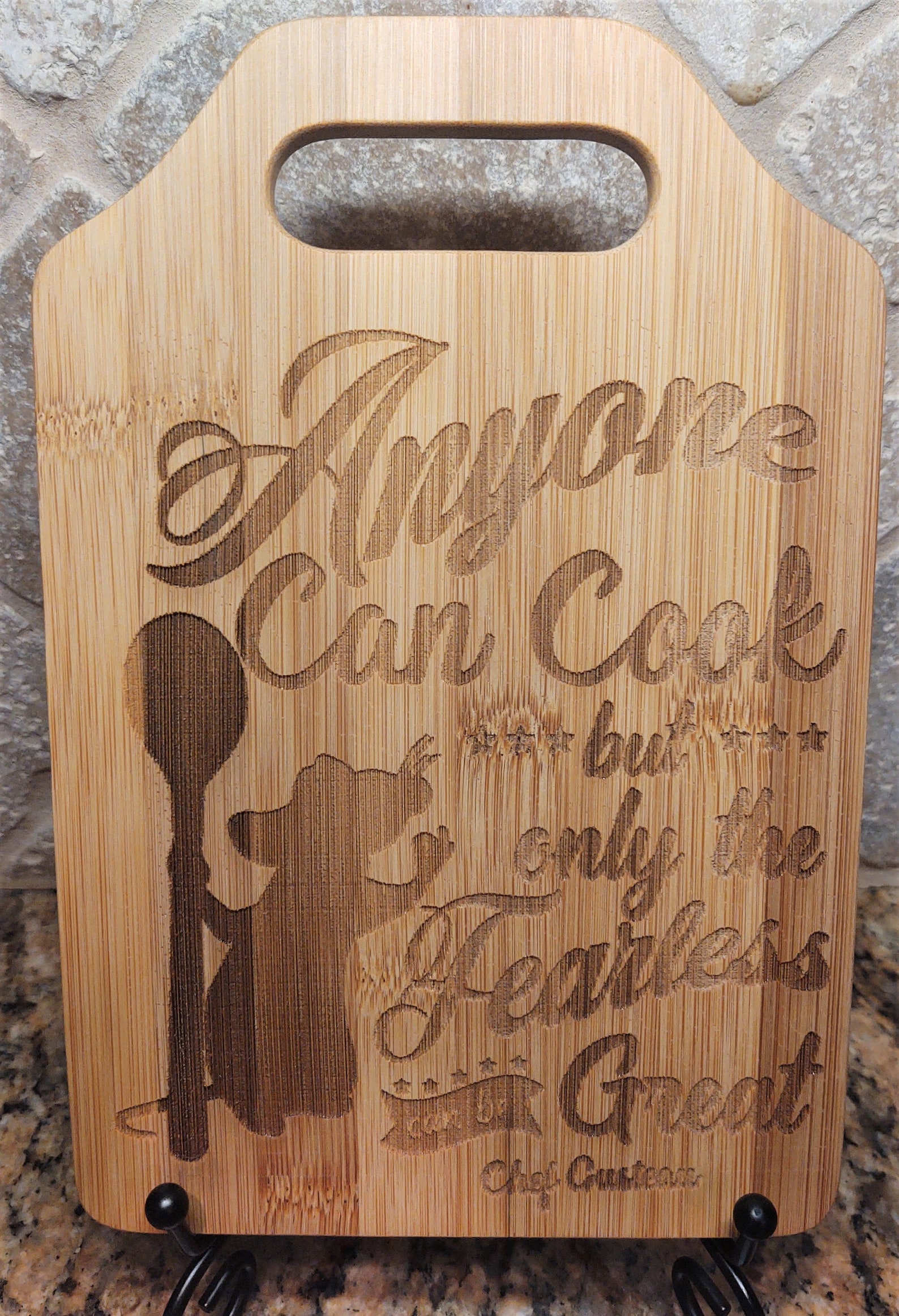 Remy Ratatouille Anyone Can Cook Quote Movie Inspired Cheese Etsy
