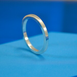 Minimal Ring, Wedding Ring, Sterling Silver Ring, Modern, Contemporay, Minimalist