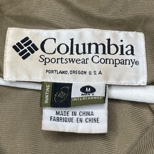 Vtg Columbia Jacket Men M Camo Camouflage Hunting Mossy Oak Breakup Interchange image 17