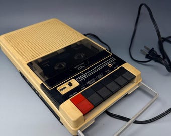 Grabadora de casetes para computadora Tandy CCR-81 Modelo 26-1208A Radio Shack Vintage