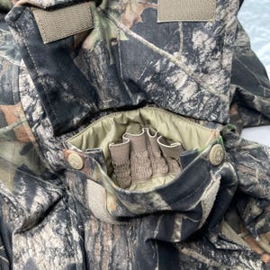 Vtg Columbia Jacket Men M Camo Camouflage Hunting Mossy Oak Breakup Interchange image 9