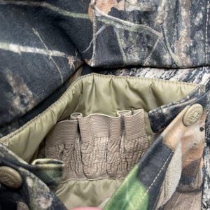 Vtg Columbia Jacket Men M Camo Camouflage Hunting Mossy Oak Breakup Interchange image 10