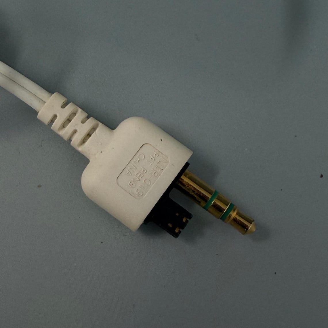 Nintendo DS Headset White Earhook Microphone NTR-019 Genuine OEM Accessory, foto 4 di 5