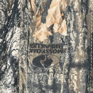 Vtg Columbia Jacket Men M Camo Camouflage Hunting Mossy Oak Breakup Interchange image 3
