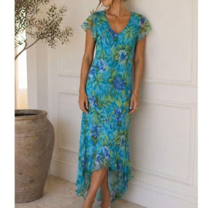 white christmas dresses Halo Silk Bias Gown main image 0