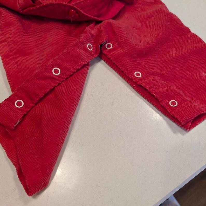 Vintage Baby Girl 80s 90s Made in USA Clothes Bundle Carters Health-tex 9-12M image 13