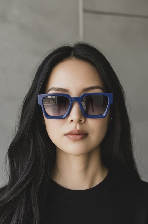 Retro Square Sunglasses, Unisex Fashion Shades, UV400  display picture 1