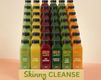 3-Tages-Reinigung Detox &Immunity Juice Cleanse - 18 Säfte