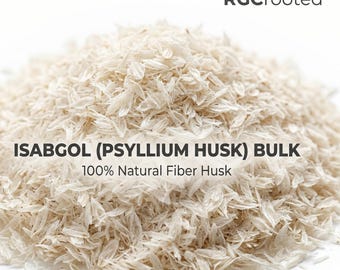 Polvo de cáscara de psyllium a granel, fibra de isabgol para la limpieza, polvo para el apoyo digestivo al por mayor