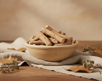 Ashwagandha Roots | Whole Dried Herb, Botanical Decor