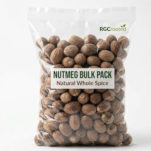 Nutmeg Myristica Fragrans, Aromatic Jaiphal Spice, Ayurvedic Herbal Use