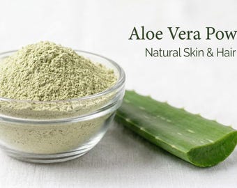 Natural Aloe Vera Leaf Powder, DIY Cosmetic Ingredient