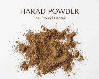 Harad Powder Terminalia Chebula, polvo de hierbas finas, apoyo digestivo natural ayurvédico.