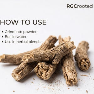Ashwagandha-rot hela, naturliga torkade rötter, örtingrediens för traditionellt bruk bild 5