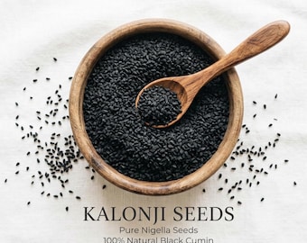 Nigella sativa Black Cumin Seeds Kalonji Whole Botanical Spice