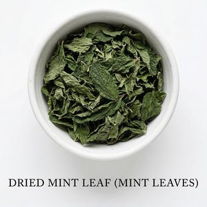 Dried Mint Leaves | Natural Peppermint Leaf | Culinary & Herbal Use