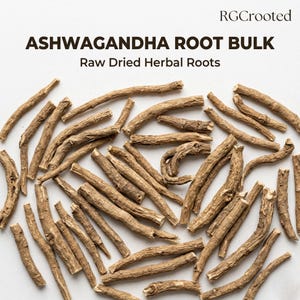 Ashwagandha-rot hela, naturliga torkade rötter, örtingrediens för traditionellt bruk bild 2