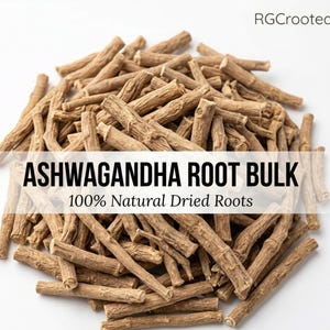 Ashwagandha-rot hela, naturliga torkade rötter, örtingrediens för traditionellt bruk bild 3