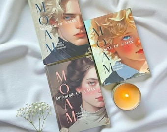 Measure of a Man Hardcover Book Set, Dramione Fanfiction Collection, Fantasy Romance Novel Series, Collector Edition Gift for Book Lovers