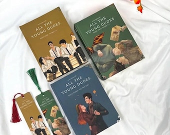 All The Young Dudes Complete Hardcover Trilogy Set, Marauders Era Fantasy Romance Books, Bonus Bookmark Gift
