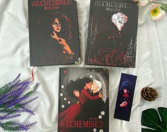 Alchemised Hardcover Fanfiction Book, Dark Fantasy Romance Collectors Edition, Enemies to Lovers Inspired Novel, Aesthetic Book Decor